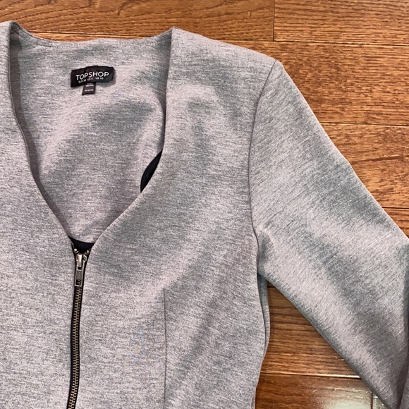 Topshop peplum blazer jacket - Picture 6 of 9